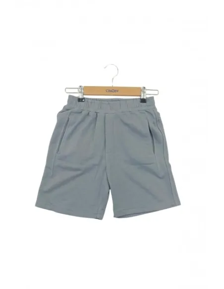 ELENA - Short garçon gris