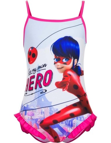 Disney - Maillot de bain Miraculous rouge/rose pas cher|La Boite de Ma