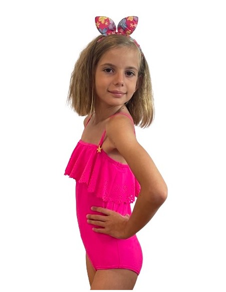 MINOTI - Maillot une pièce fushia