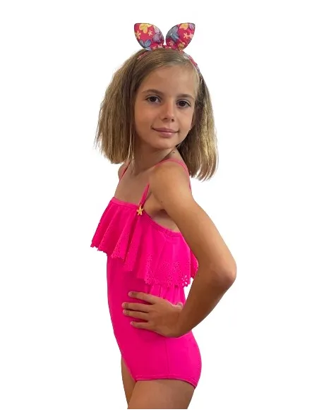 MINOTI - Maillot une pièce fushia
