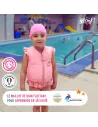 PLOUF - Maillot de bain flottant Rosy pas cher|La Boite de Magie
