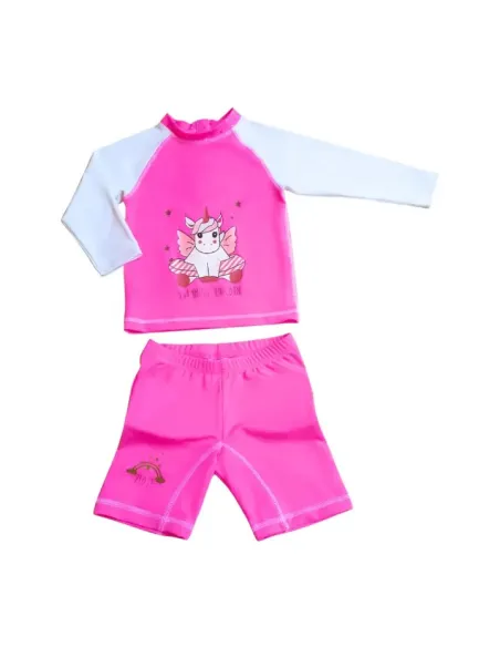 PLOUF - Ensemble anti UV fille Licorne
