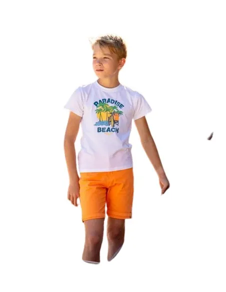 ATIVO - Tee-shirt Paradise Beach pas cher| La Boite de Magie