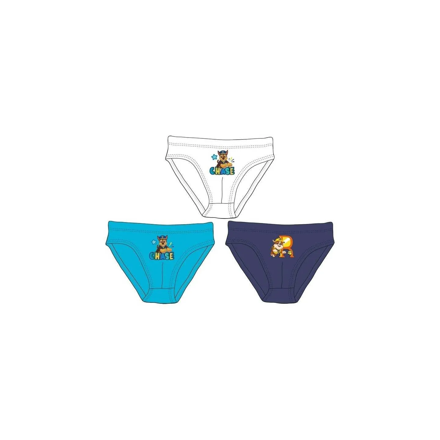 DISNEY- Boite de 3 Slips_ Pat Patrouille