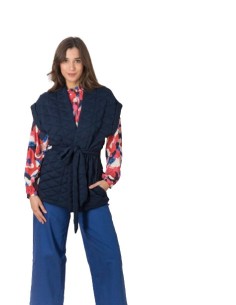 Elle est où la mer - Kimono VADIGAN indigo