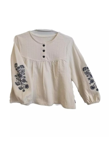 Elle est où la mer - Blouse à manches longues CALIME