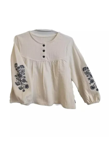 Elle est où la mer - Blouse à manches longues CALIME