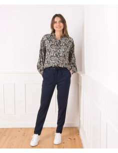 Elle est où la mer - Chemise CAVADO noir