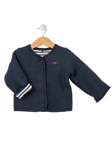 Elle est où la mer - Veste EVONI révérsible indigo