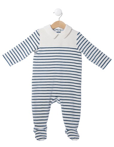 Elle est où la mer - Pyjama VUJAMA bleu