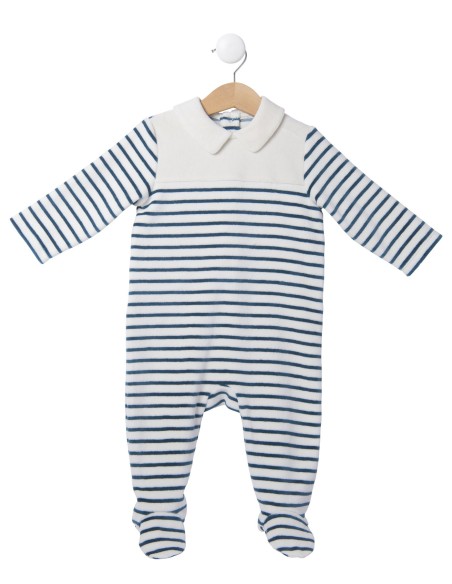 Elle est où la mer - Pyjama VUJAMA bleu