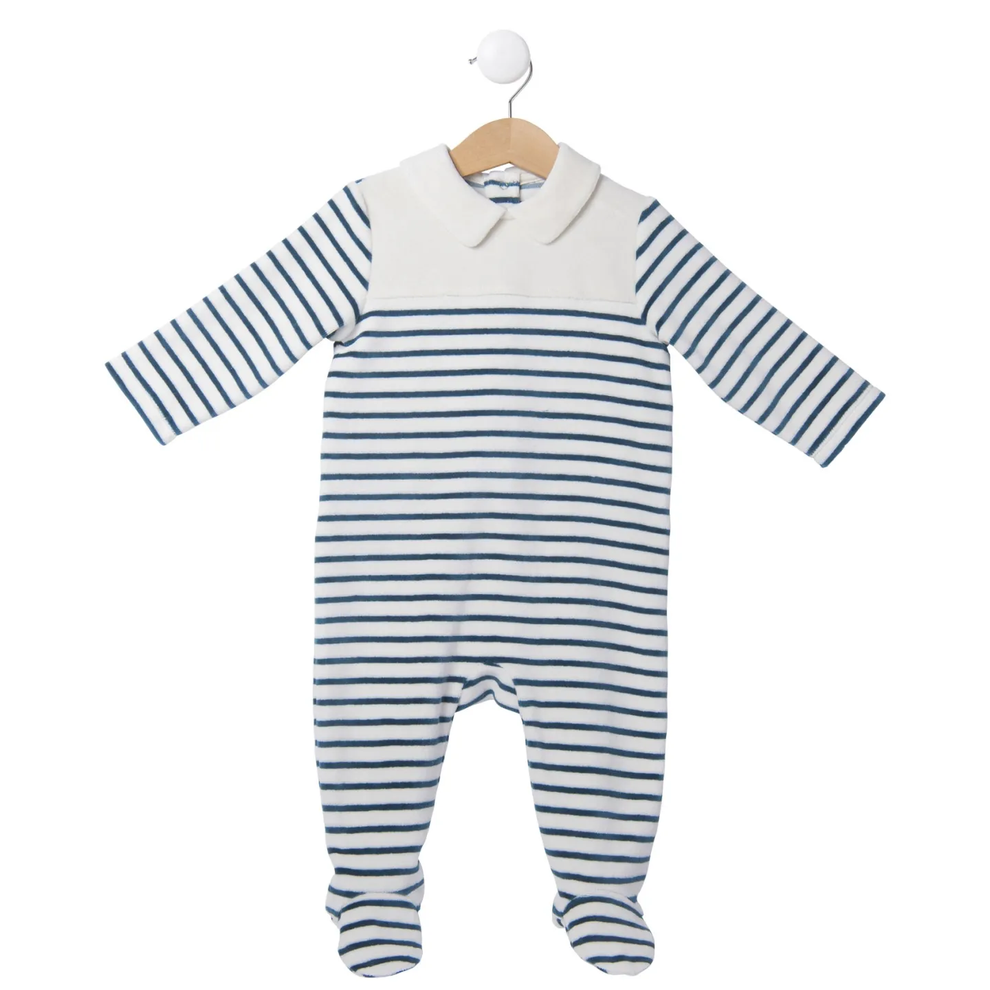 Elle est où la mer - Pyjama VUJAMA bleu