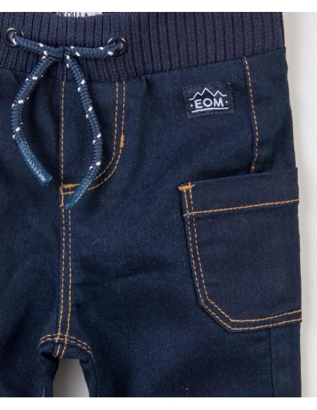 Elle est où la mer - Pantalon EMARPHY denim pas cher| La Boite de Magie