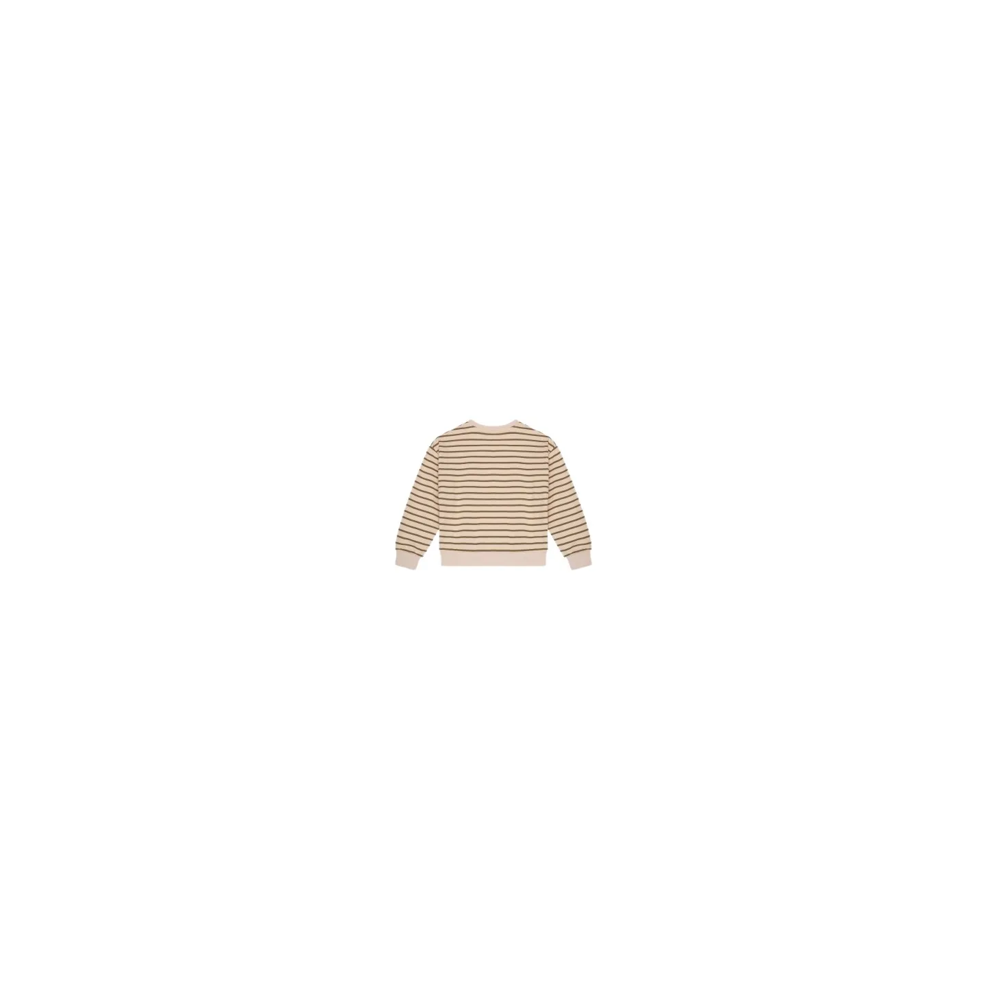 ATIVO - Sweat Washington beige rayé pas cher|La Boite de Magie