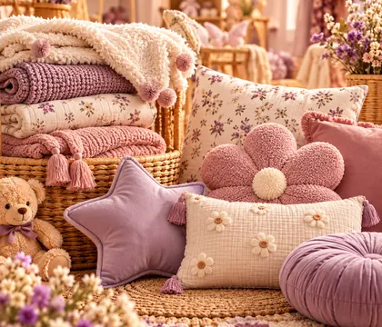 Plaids et coussins