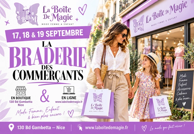 Braderie des commerçants Niçois