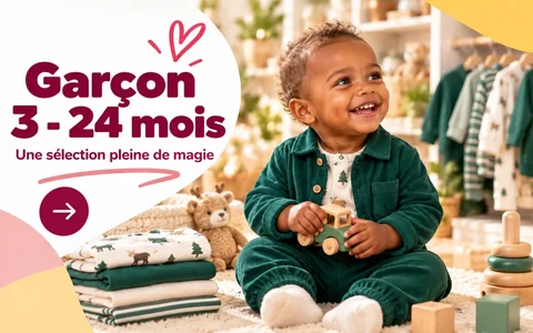 Garçon 3 - 24 mois